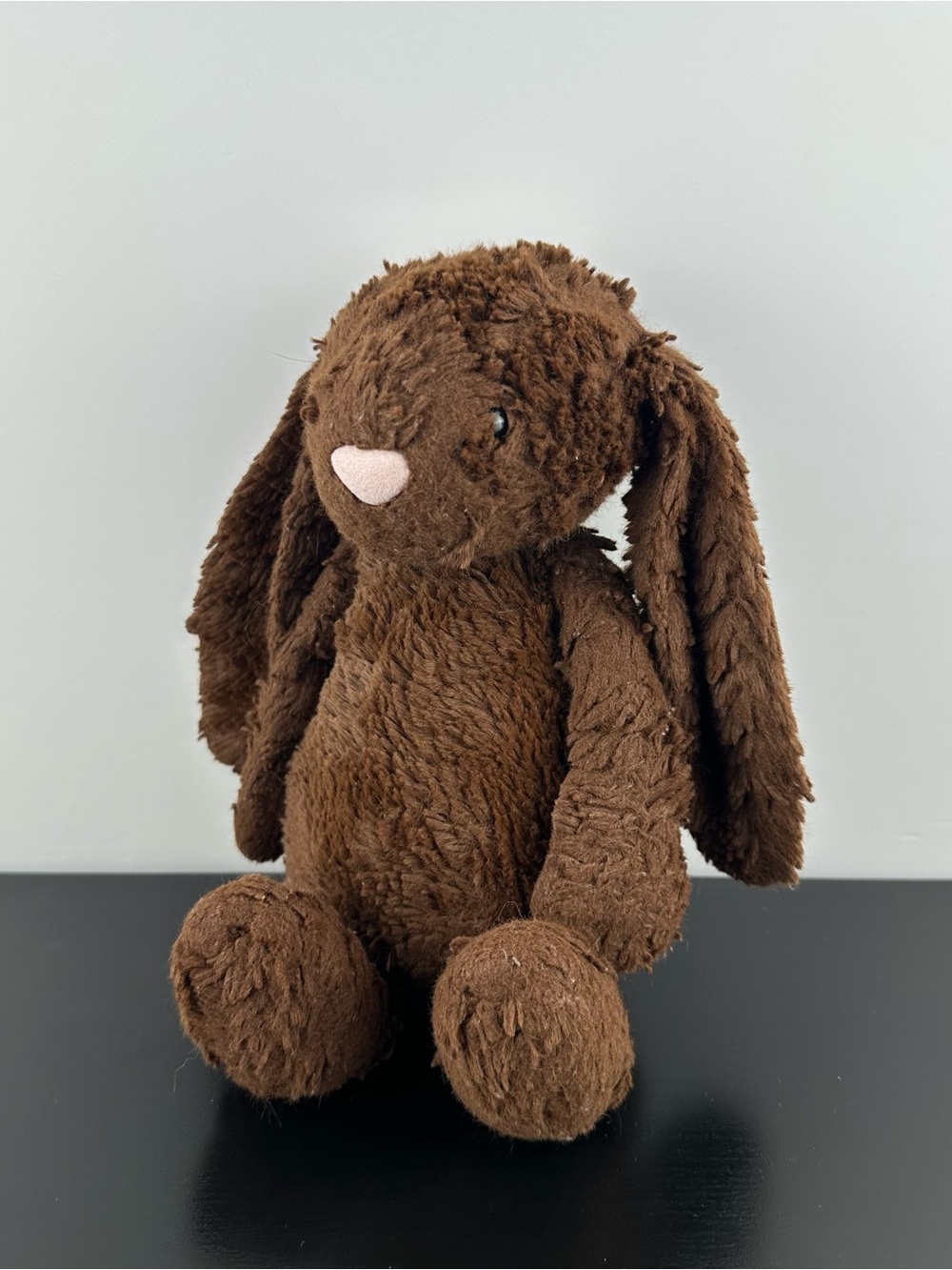 Jellycat Chocolate Brown Bashful Bunny Medium 12” Plush Stuffed Animal